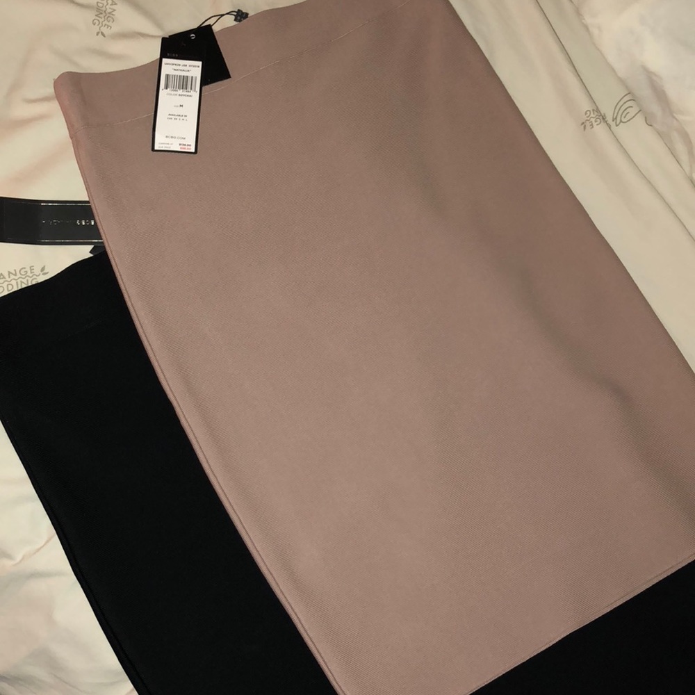 Black and Nude 2 Nathalia Pencil Skirts